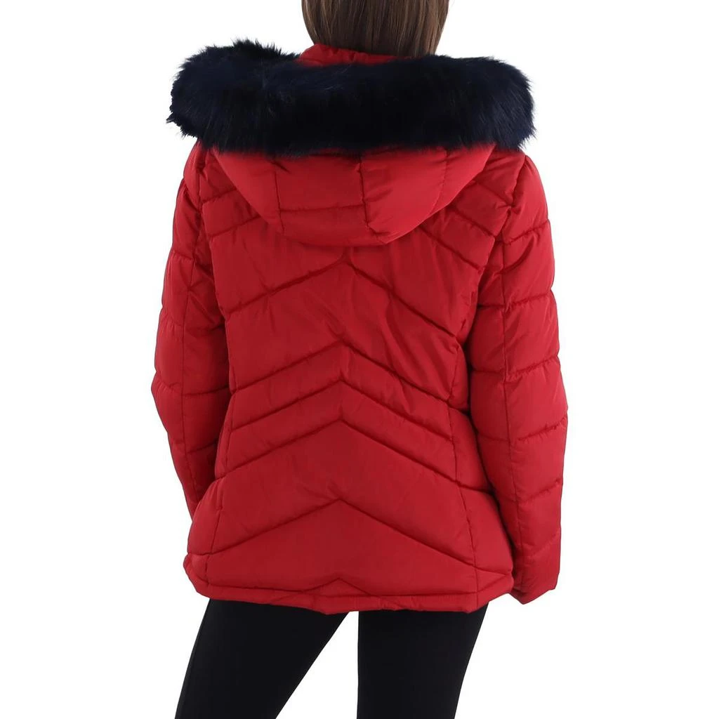 Tommy Hilfiger Womens Insulated Detachable Hood Puffer Jacket 商品