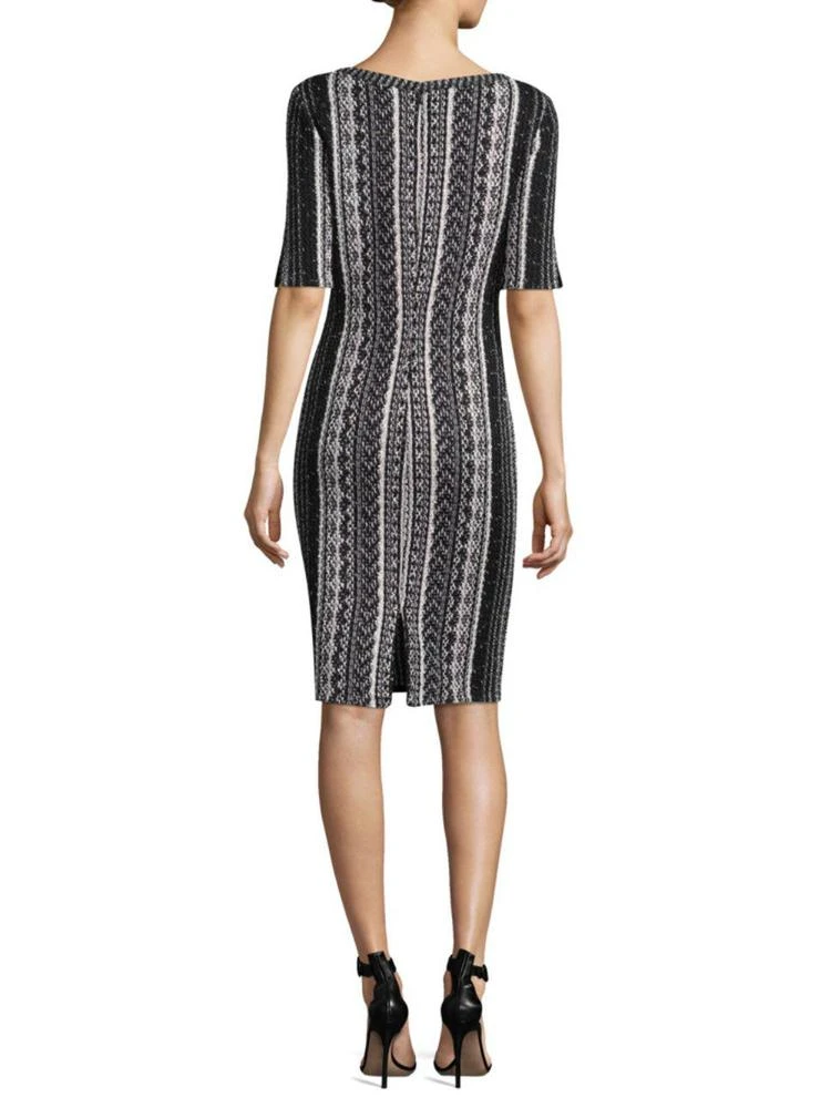 商品St. John|Ombre Stripe Tweed Sheath Dress,价格¥2232,第2张图片详细描述