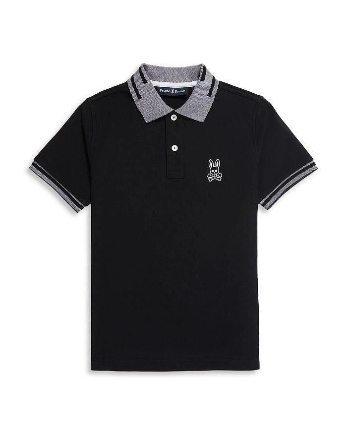 商品Psycho Bunny|Boys' Chester Piqué Polo Shirt - Little Kid, Big Kid,价格¥391,第1张图片