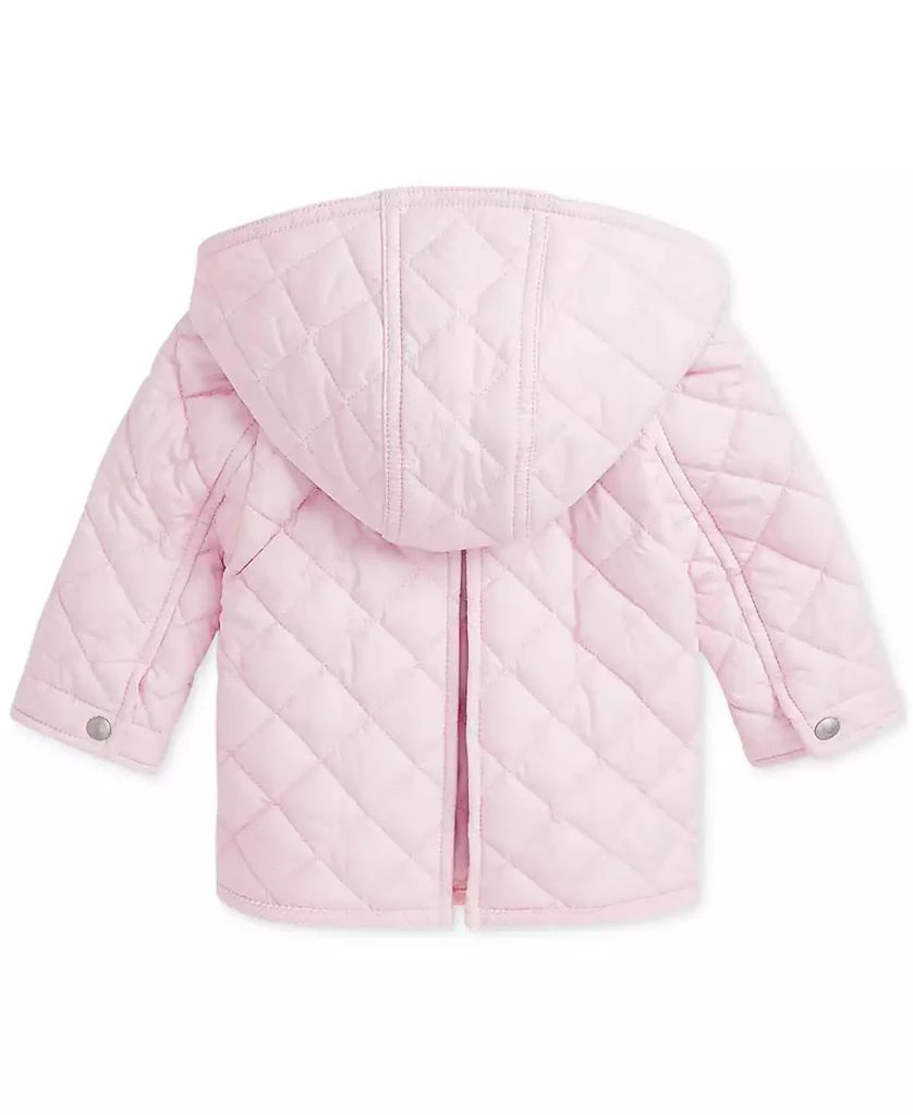 商品Ralph Lauren|Baby Girls Quilted Hooded Coat,价格¥643,第2张图片详细描述