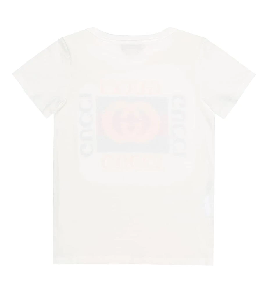 商品Gucci|儿童经典logo纯棉T恤,价格¥1489,第4张图片详细描述