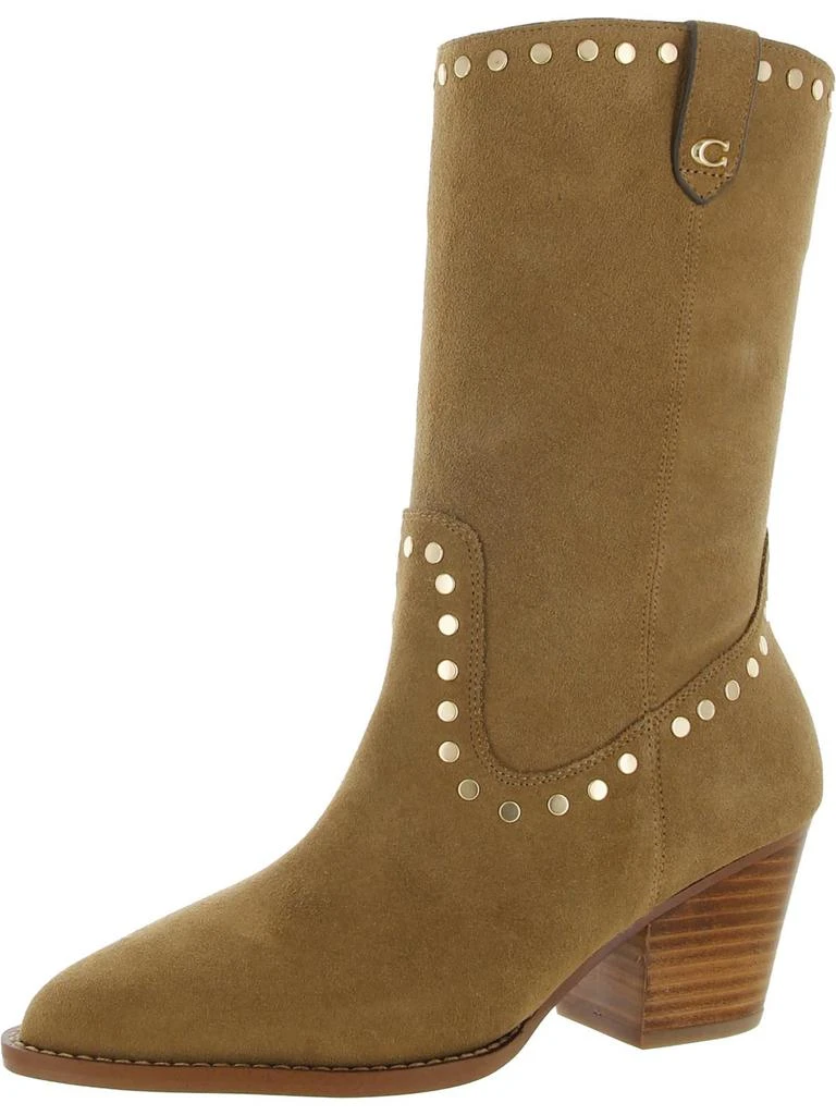 商品Coach|Womens Suede n Ankle Boots,价格¥811,第5张图片详细描述