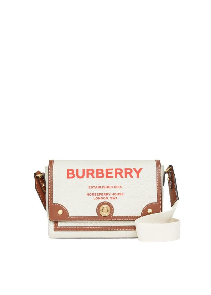 商品Burberry|Horseferry print canvas note crossbody bag,价格¥8300,第1张图片