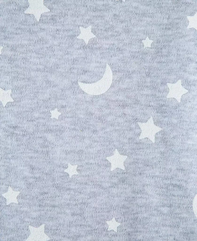 商品Little Me|Baby Boys Moons and Stars Footed Coverall with Hat, 2 Piece Set,价格¥98,第3张图片详细描述