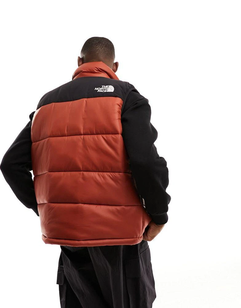 商品The North Face|The North Face Himalayan Insulated puffer gilet in brown and black,价格¥940,第3张图片详细描述