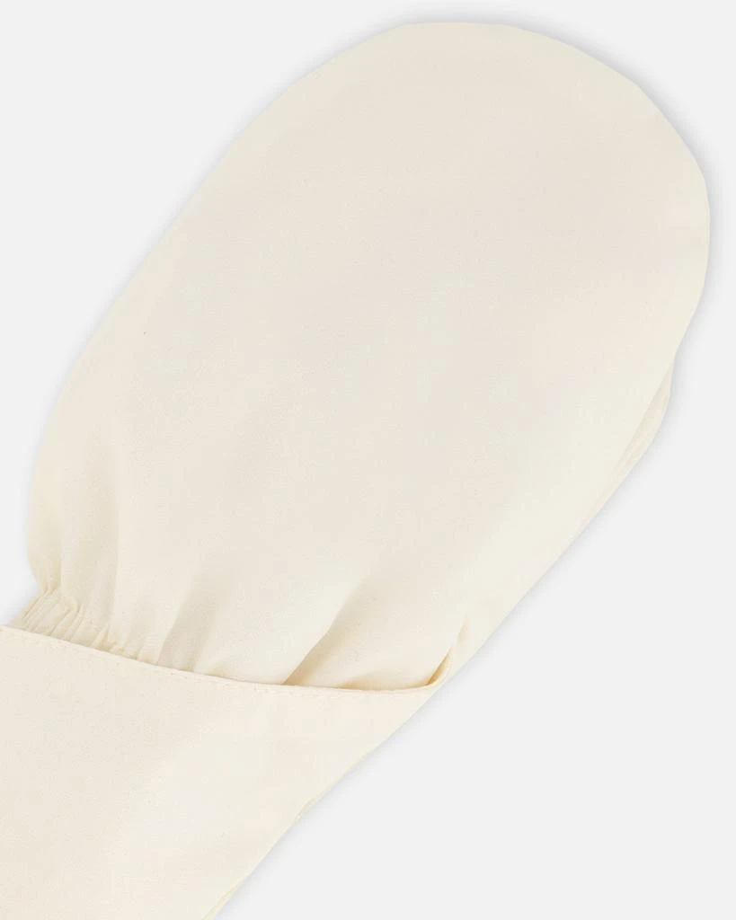 商品Deux par Deux|Lined Baby Mittens White Asparagus,价格¥266,第2张图片详细描述