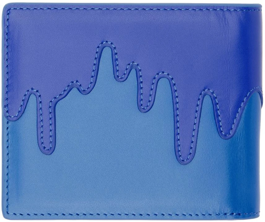 商品Icecream|Blue Drippy Wallet,价格¥684,第2张图片详细描述