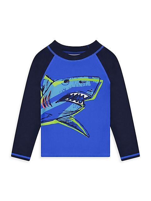 商品Andy & Evan|Little Boy's Rashguard & Boardshorts Set,价格¥206,第5张图片详细描述