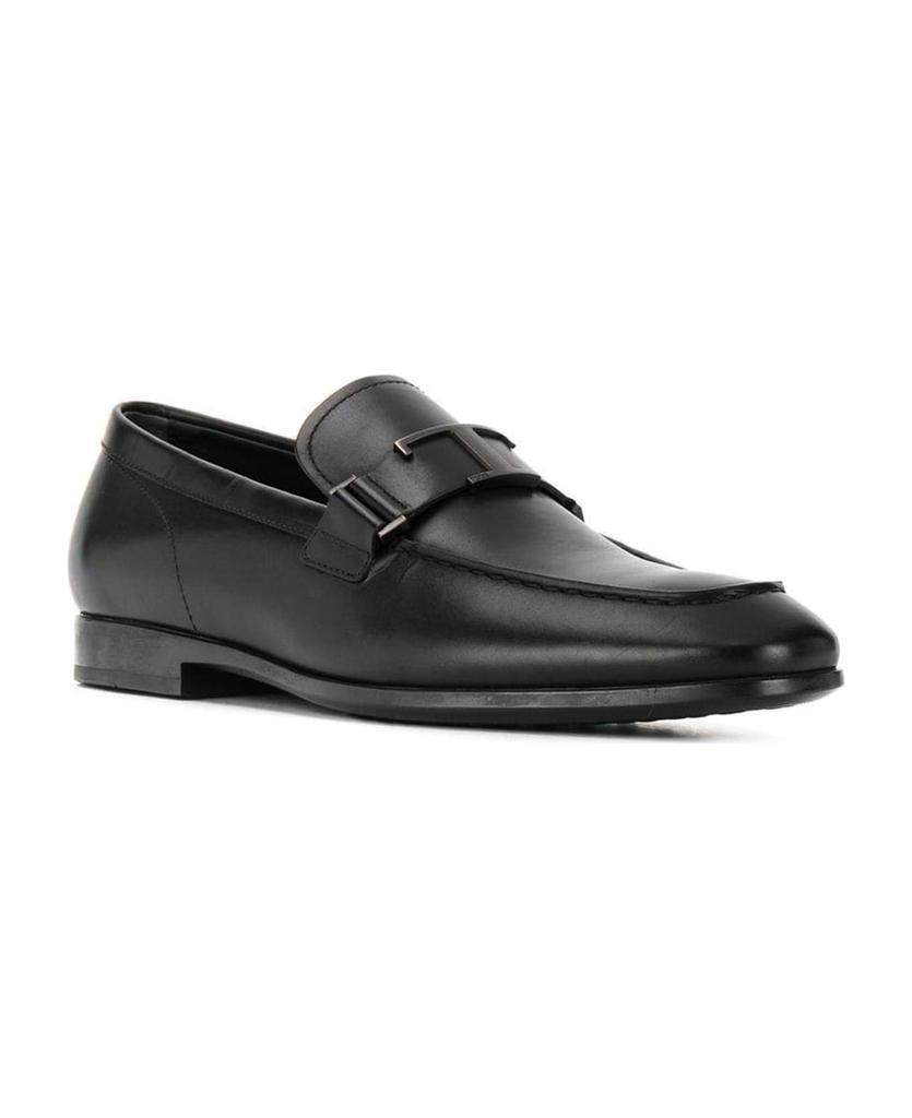 商品Tod's|Black Leather Loafers,价格¥4747,第4张图片详细描述