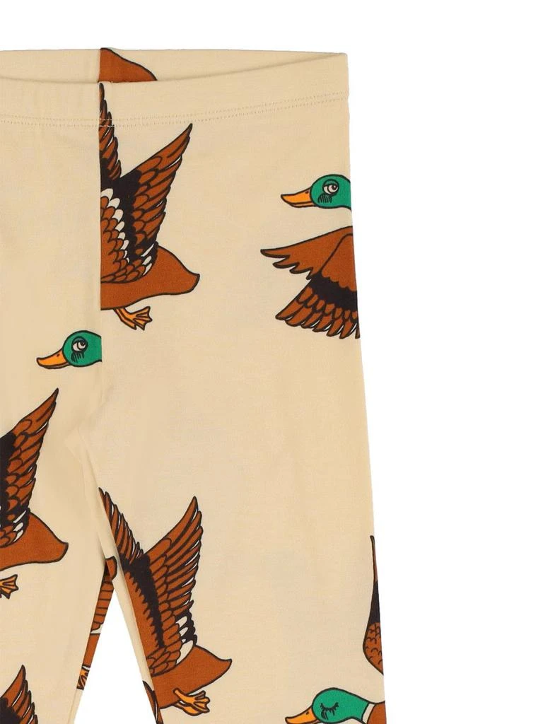 商品Mini Rodini|Goose Print Organic Cotton Leggings,价格¥239,第1张图片详细描述
