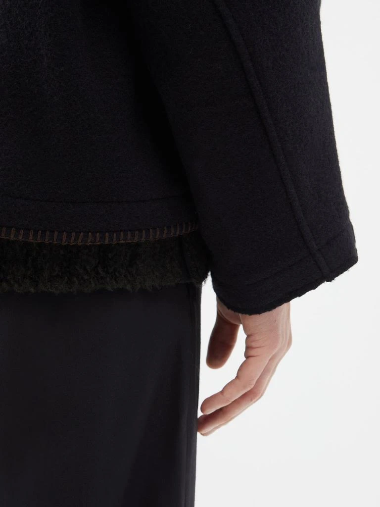 商品3MAN|Blanket-stitched wool-blend jacket,价格¥2675,第3张图片详细描述