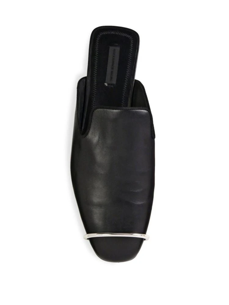 商品Alexander Wang|Jaelle Leather Loafer Slides,价格¥4463,第4张图片详细描述