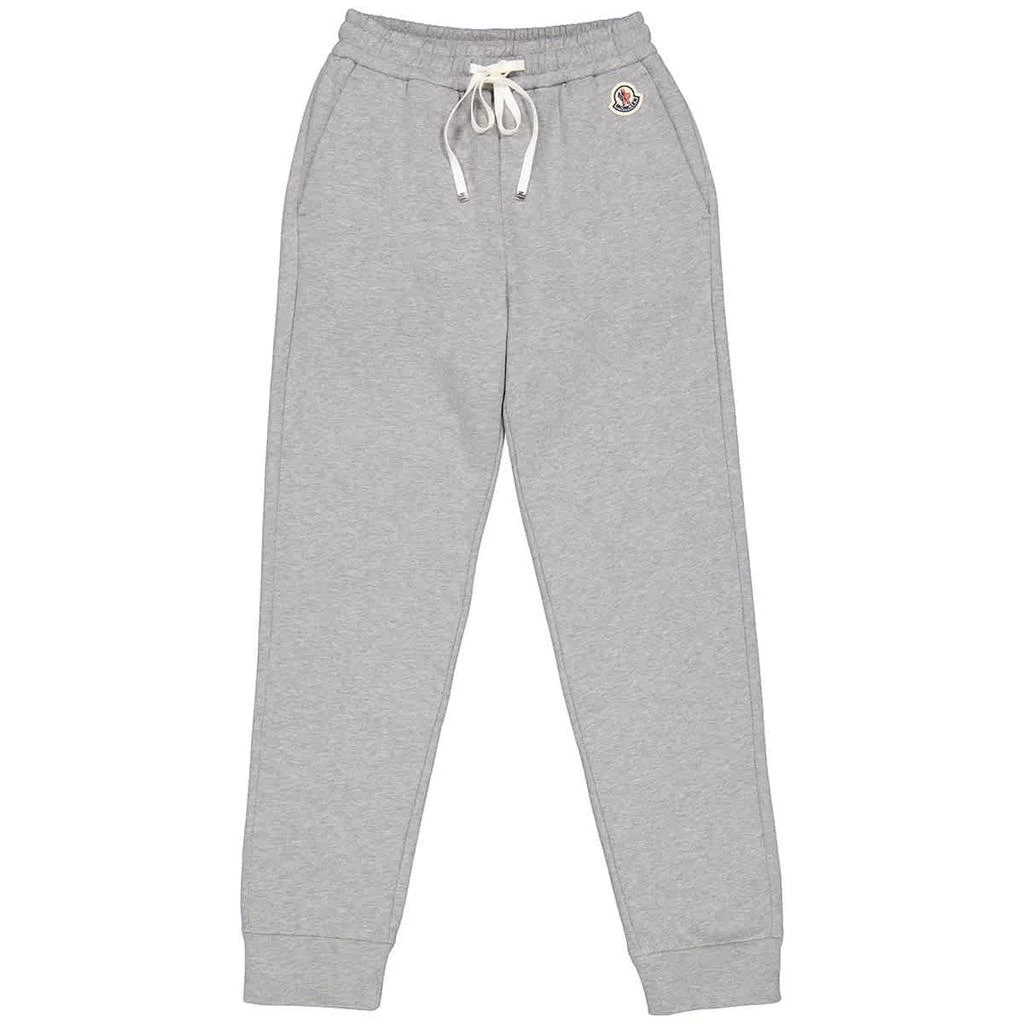 商品Moncler|Moncler Ladies Grey Cotton Tapered Track Pants, Size Medium,价格¥1011,第1张图片