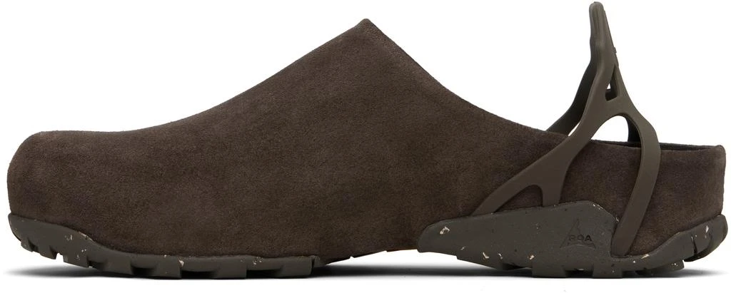 商品ROA|Brown Fedaia Mules,价格¥978,第3张图片详细描述