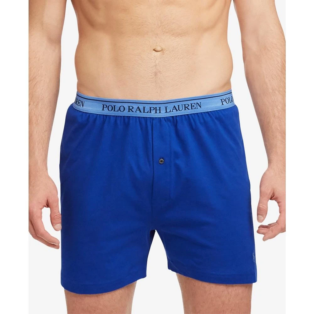 商品Ralph Lauren|Men's 5-Pack. Classic Knit Boxer Brief,价格¥443,第5张图片详细描述
