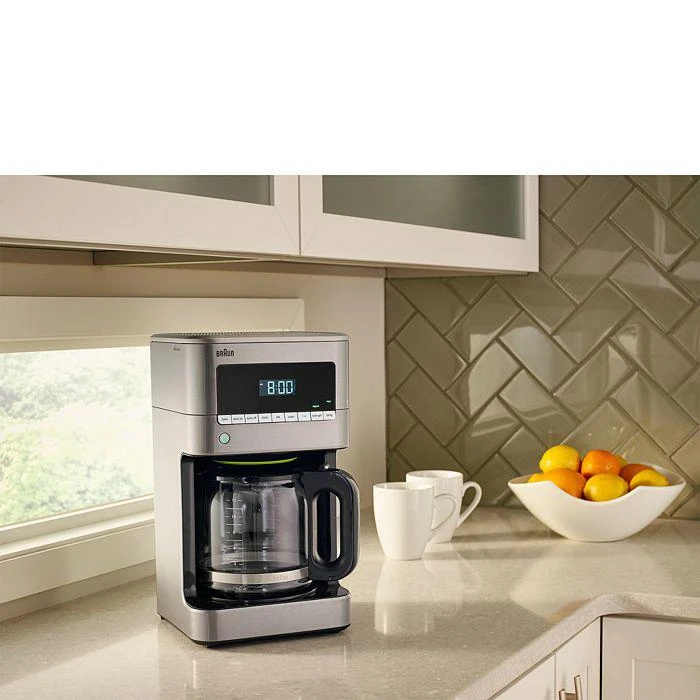 商品Braun|BrewSense Drip Coffee Maker, 12 Cup - KF7170SI,价格¥896,第4张图片详细描述