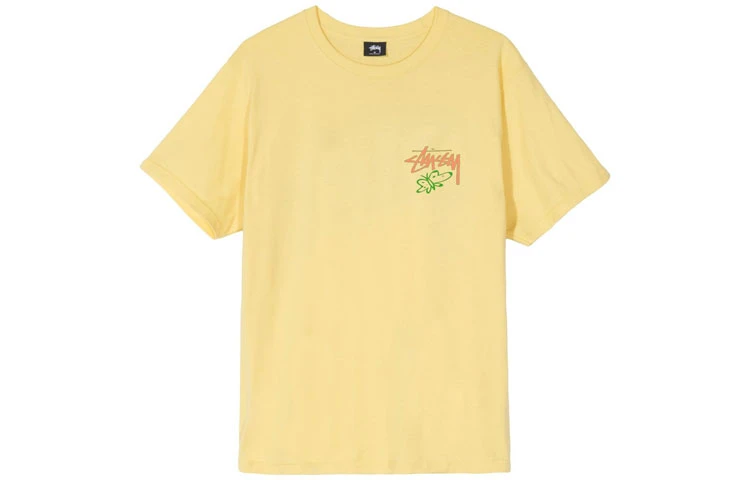 商品[国内直发] STUSSY|Super Bloom Tee 背后大Logo印花短袖美式复古T恤 男女同款,价格¥646,第9张图片详细描述