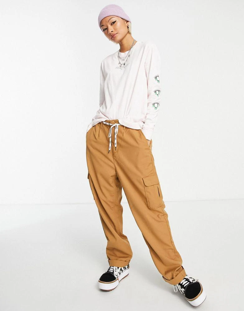 商品Vans|Vans X Sandy Liang long sleeve t-shirt in light pink,价格¥478,第4张图片详细描述