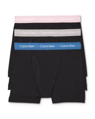 商品Calvin Klein|棉质平角内裤-3条装,价格¥318,第1张图片