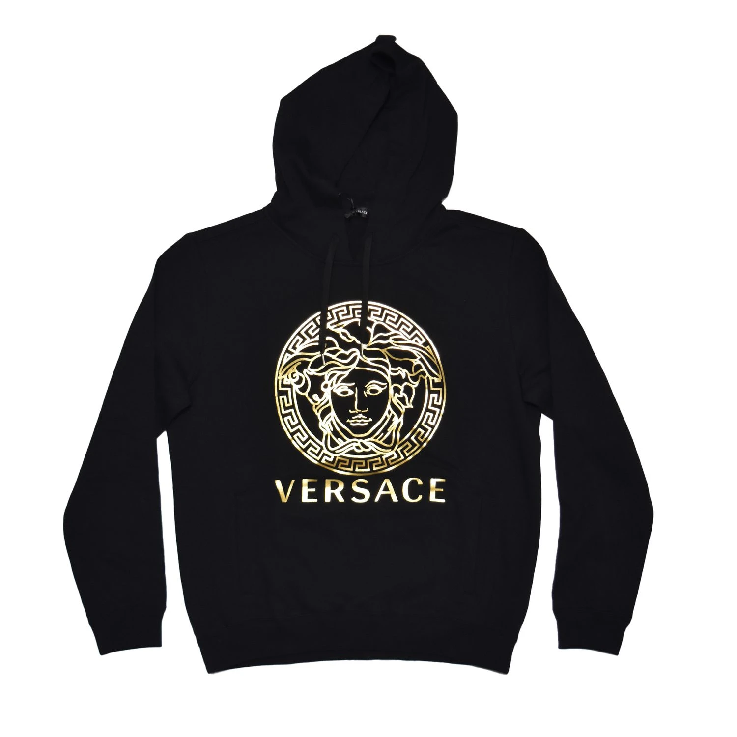 商品Versace|VERSACE 其他黑色男士卫衣/帽衫 A89514SA234889-2B150,价格¥4295,第1张图片