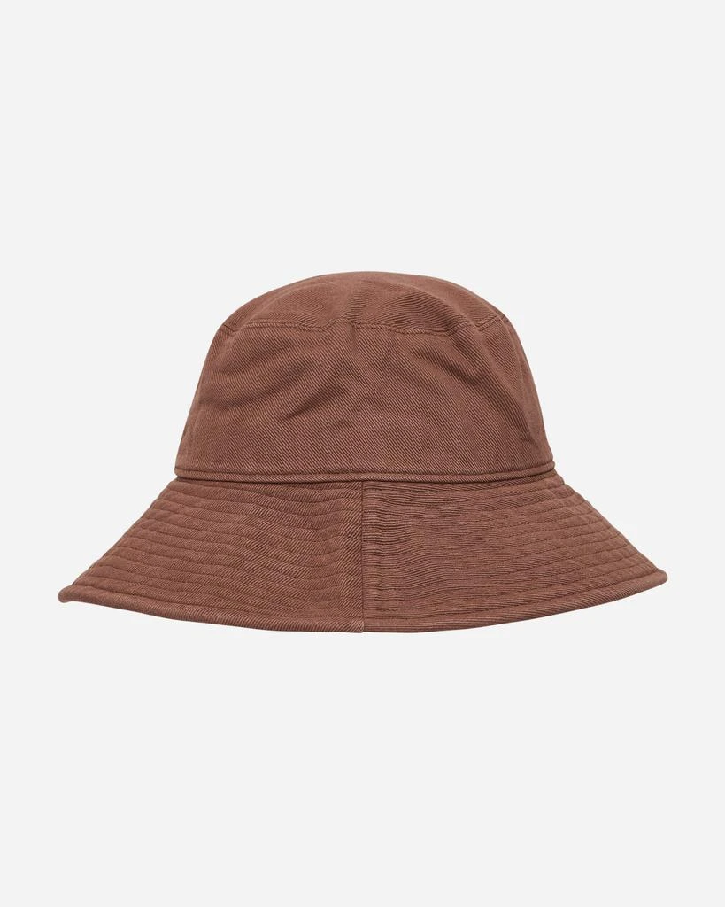 商品Stockholm (Surfboard) Club|Embroidered Logo Bucket Hat Brown,价格¥276,第5张图片详细描述