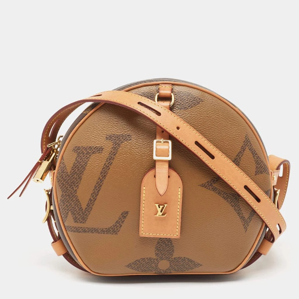 商品[二手商品] Louis Vuitton|Louis Vuitton Monogram Giant Reverse Canvas Boite Chapeau Souple MM Bag,价格¥13199,第1张图片