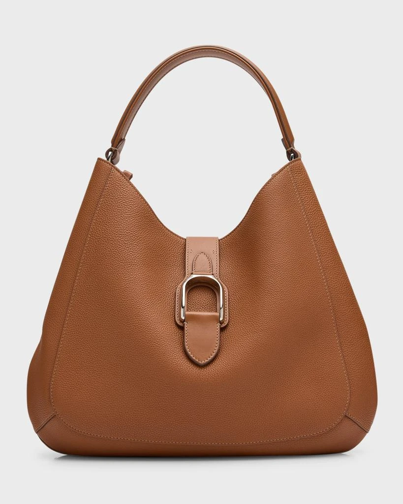 商品Ralph Lauren|Welington Calfskin Medium Shoulder Bag,价格¥25890,第1张图片