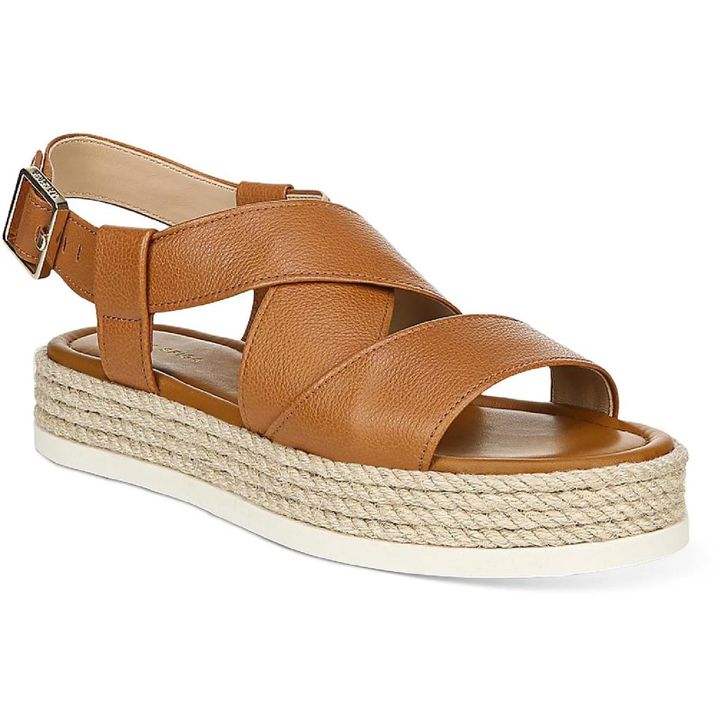 商品Via Spiga|Via Spiga Womens Grayce Leather Slingback Flatform Sandals,价格¥223,第1张图片