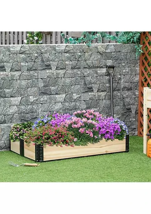 商品belk|47 X 31 Raised Garden Bed Foldable Elevated Planter Box For Backyard Patio To Grow Vegetables Herbs And Flowers,价格¥740,第3张图片详细描述