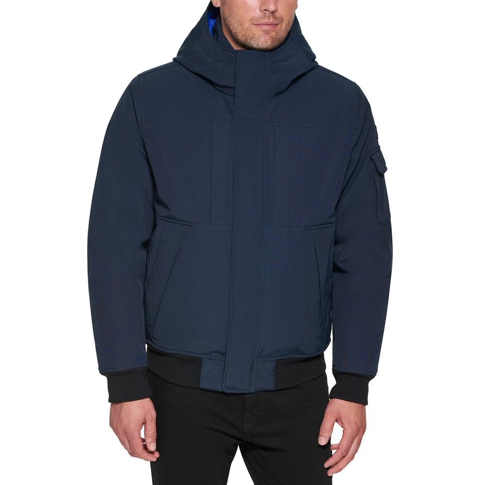 男士运动风连帽-实用保暖夹克商品第1张图片规格展示