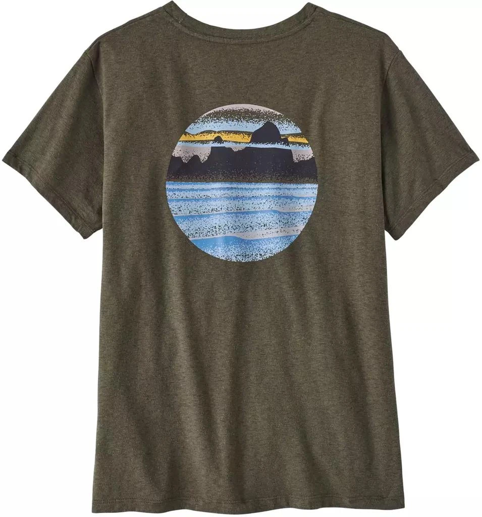 商品Patagonia|Patagonia Women's Skyline Stencil Responsibili-Tee Shirt,价格¥283,第1张图片