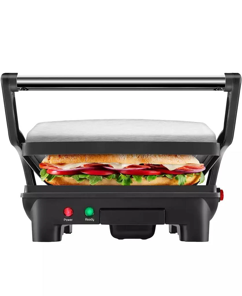 商品Chefman|Electric Panini Press & Grill w/ Non Stick Plates, Opens Flat,价格¥208,第1张图片