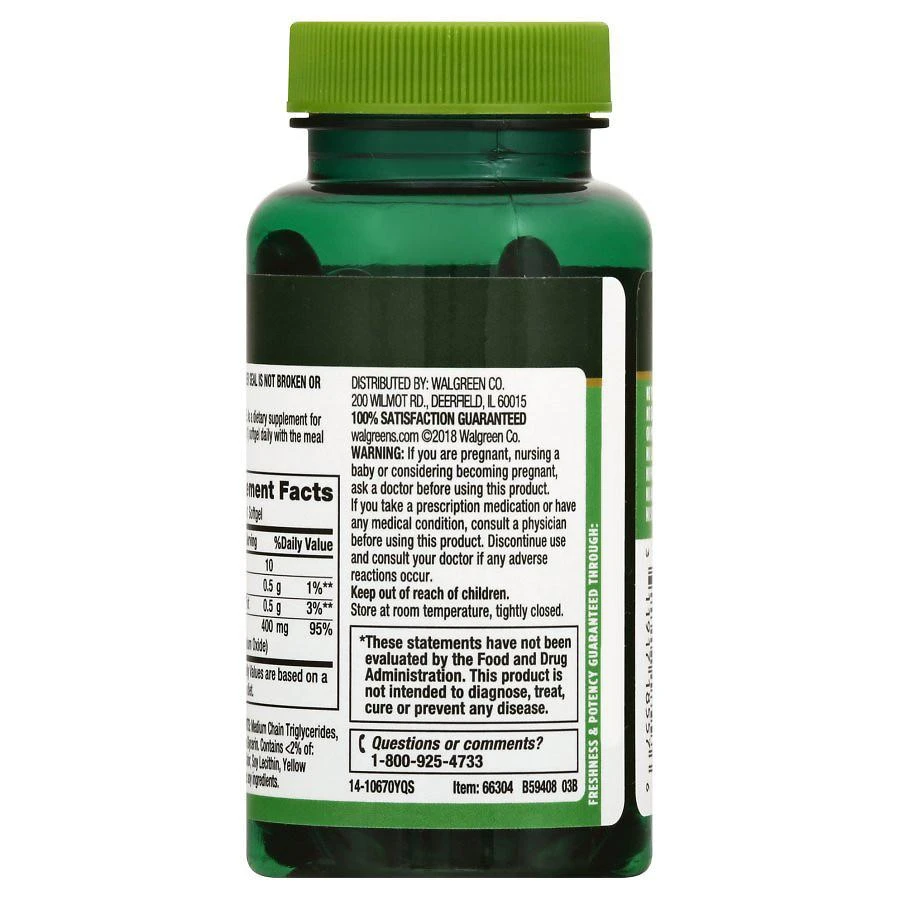 商品Finest Nutrition|Magnesium 400 mg Softgels,价格¥104,第2张图片详细描述