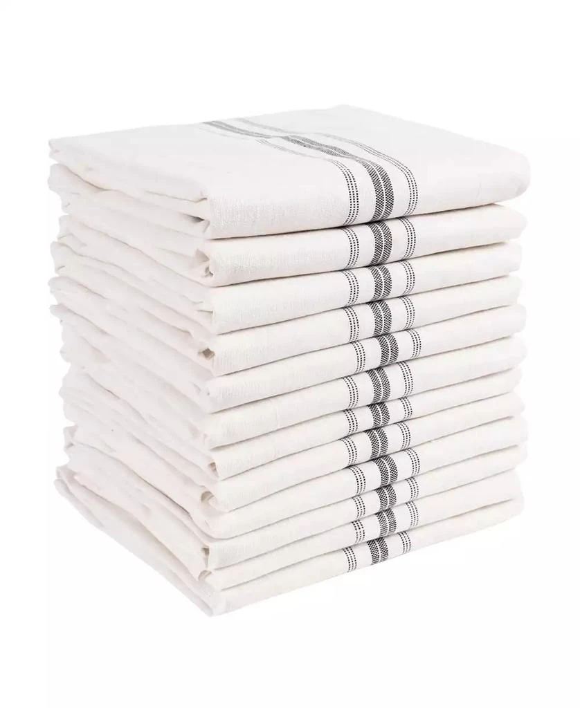 商品KAF Home|Farmhouse Stripe Towel, Set of 12,价格¥297,第1张图片
