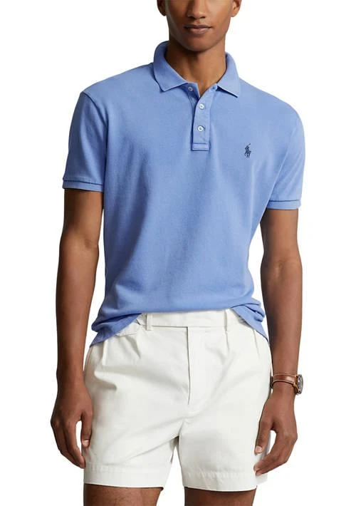 商品Ralph Lauren|Ralph Lauren Custom Slim Fit Spa Terry Polo Shirt,价格¥835,第1张图片