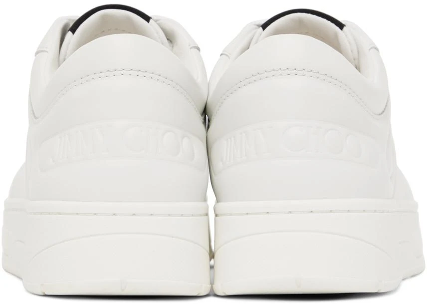 商品Jimmy Choo|White Hawaii/F Sneakers,价格¥2793,第2张图片详细描述