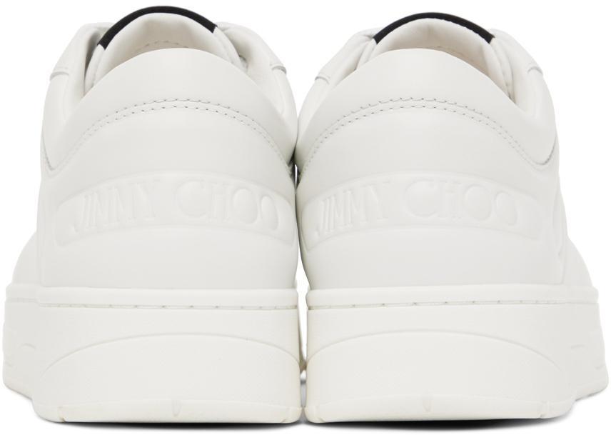 商品Jimmy Choo|White Hawaii/F Sneakers,价格¥3260,第4张图片详细描述