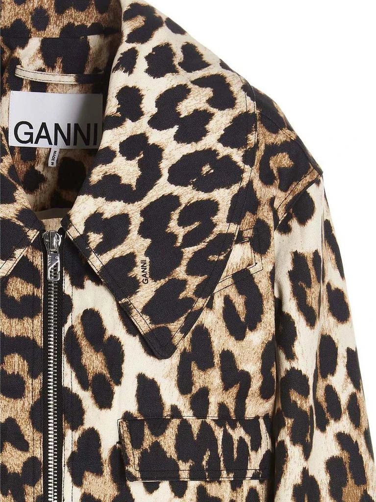 商品Ganni|'Leopard' jacket,价格¥1209,第3张图片详细描述