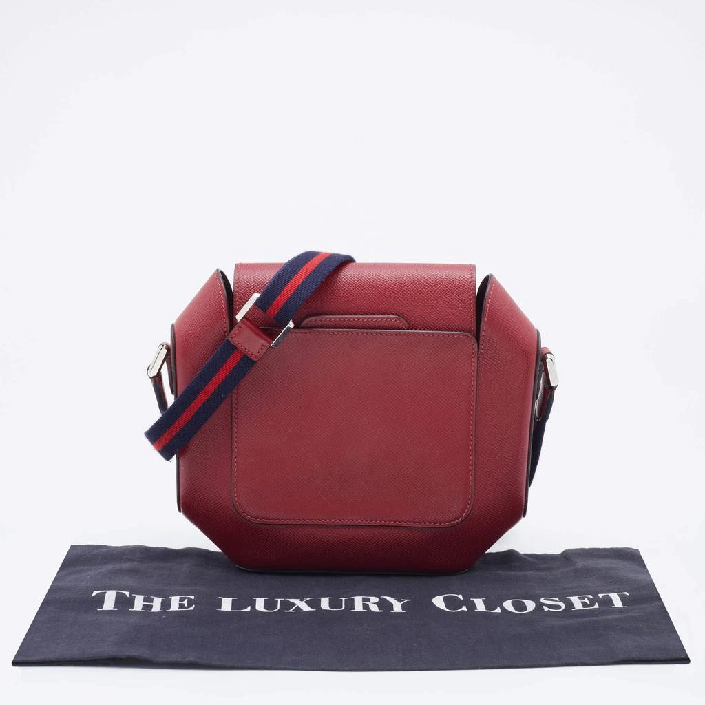 Hermes Rouge H Epsom Leather Octogone 23 Bag 商品