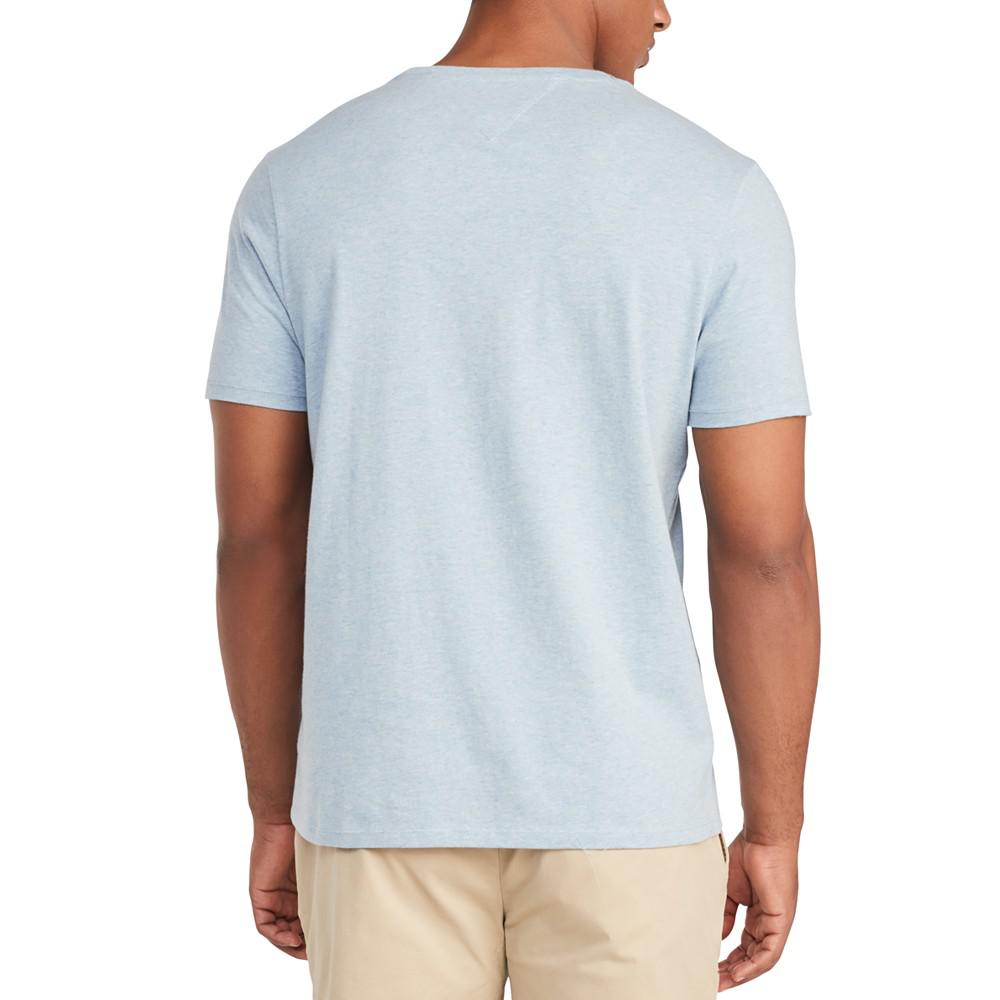 Men's Big & Tall Tommy Crew Neck Pocket T-Shirt商品第2张图片规格展示