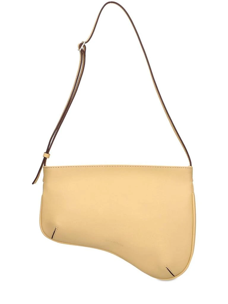 商品Manu Atelier|Curve Smooth Leather Shoulder Bag,价格¥1696,第1张图片