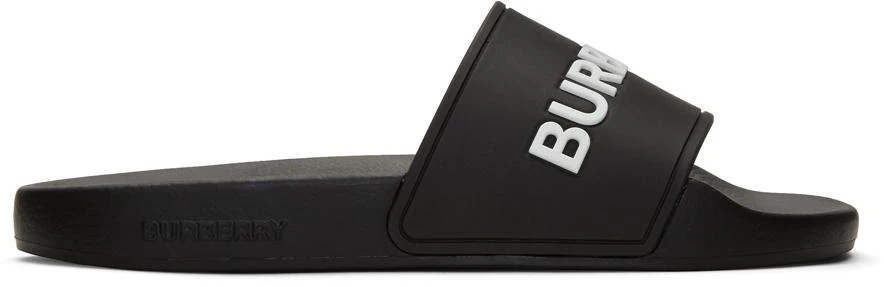 商品Burberry|黑色 'Burberry Kingdom' 凉拖,价格¥1477,第1张图片