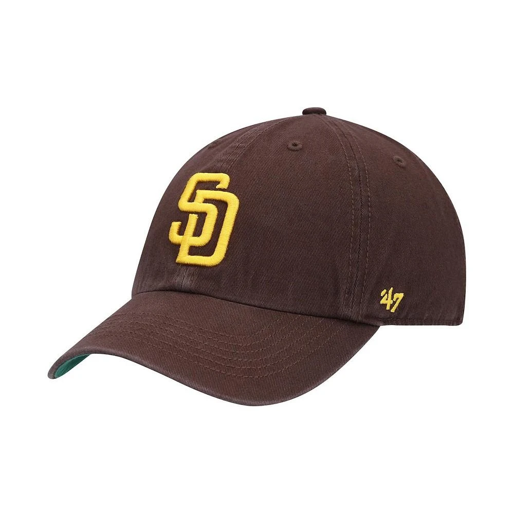 商品47 Brand|Men's '47 Brown San Diego Padres Team Franchise Fitted Hat,价格¥262,第1张图片