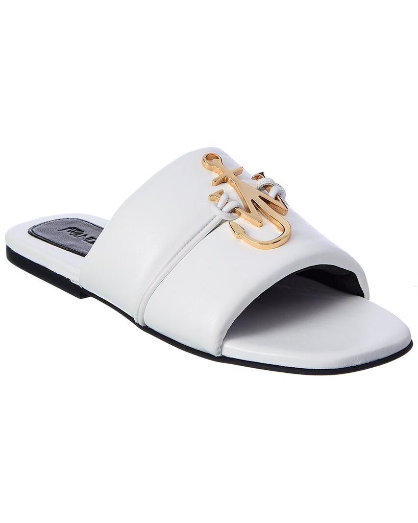 商品JW Anderson|JW Anderson Anchor Leather Sandal,价格¥3091,第1张图片