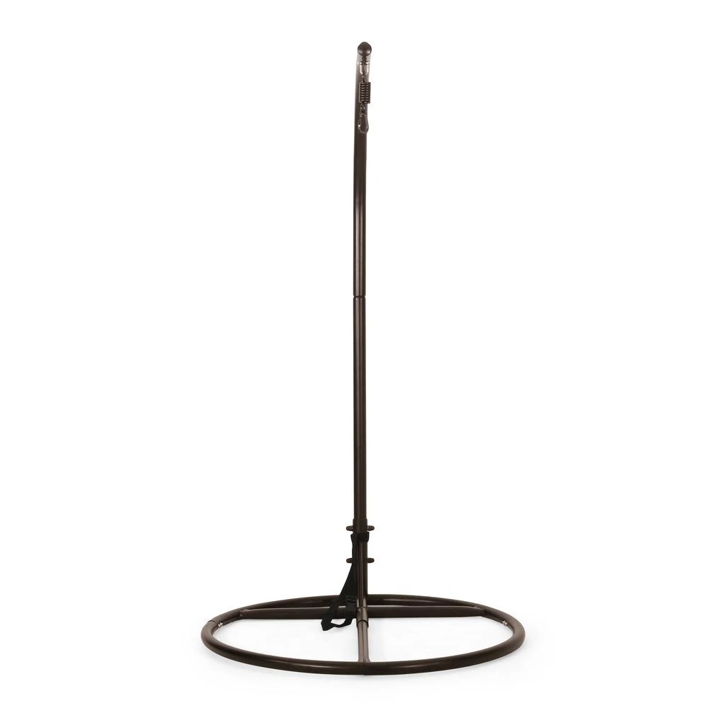商品Streamdale Furniture|Streamdale Free-Standing Iron Hammock Chair Stand for Indoor-Outdoor Use,价格¥3183,第2张图片详细描述