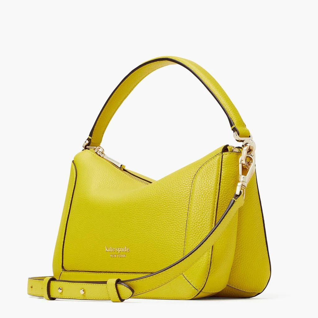 商品Kate Spade|Kate Spade New York Women's Crush Pebbled Medium Cross Body Bag - Lime Slice,价格¥1400,第3张图片详细描述