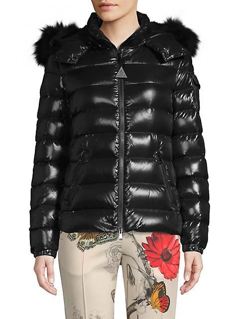 商品Moncler|Badyfur Fur-Trim Puffer Jacket,价格¥14617,第1张图片