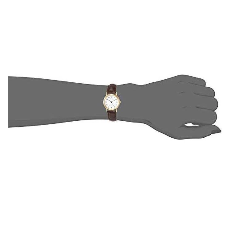 商品Citizen|日本直邮CITIZEN Q＆Q手表模拟防水皮带Q997-104女士白,价格¥331,第4张图片详细描述