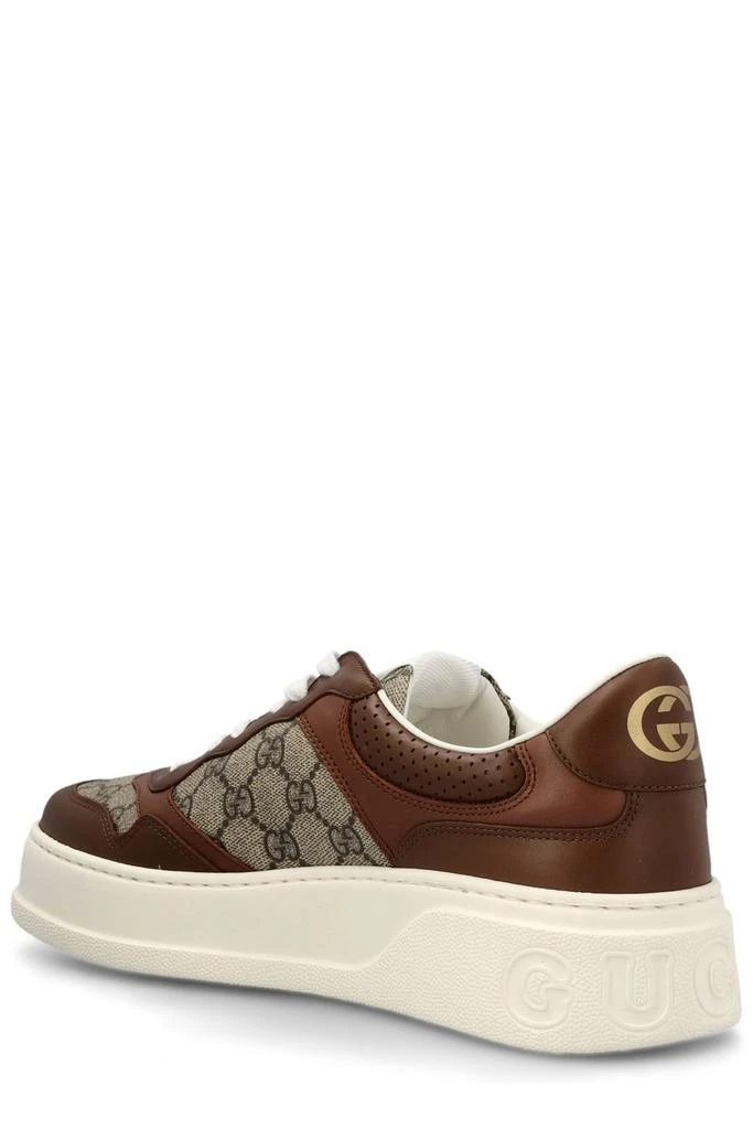 商品Gucci|Gucci GG Lace-Up Sneakers,价格¥4924,第3张图片详细描述