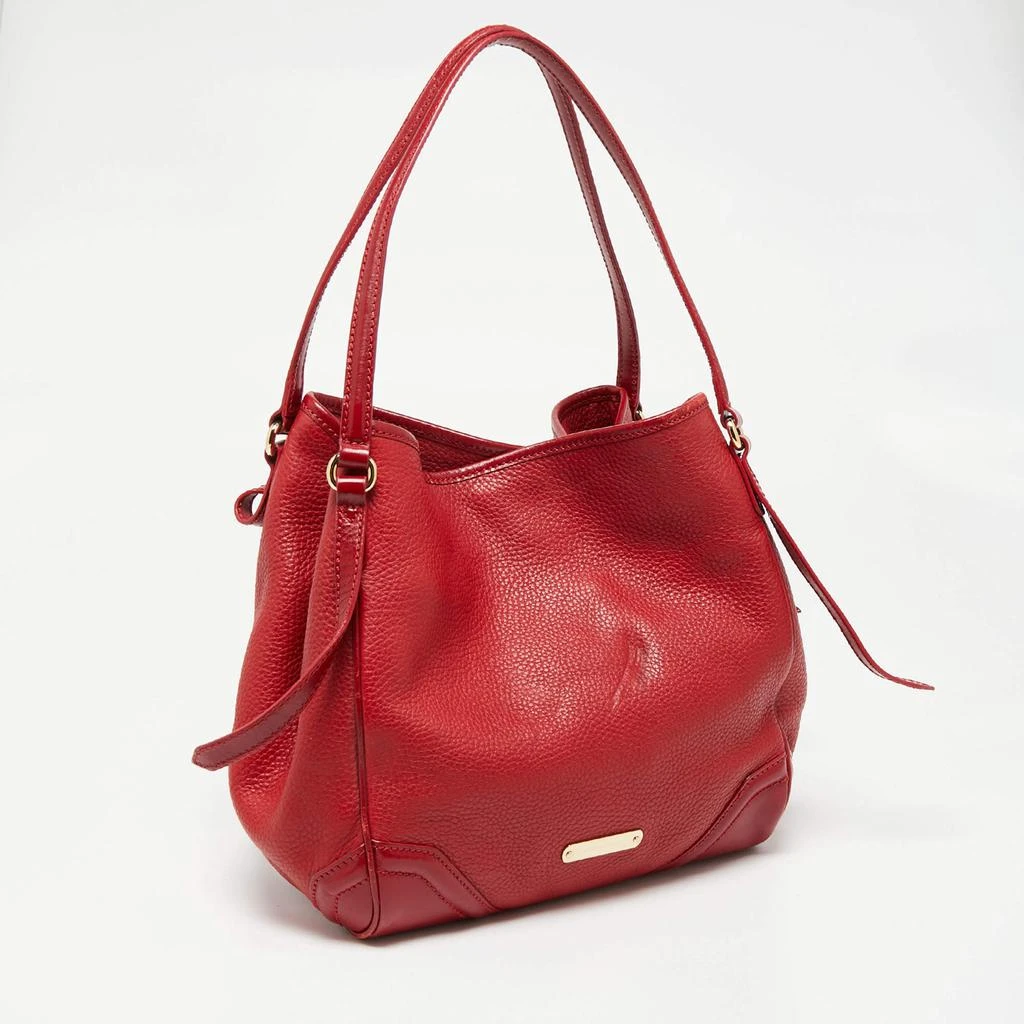 商品[二手商品] Burberry|Burberry Red Leather Small Canterbury Tote,价格¥1294,第3张图片详细描述